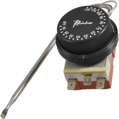 250V 16A 3-Pin Terminals Temperature Control Switch Capillary Thermostat 250V