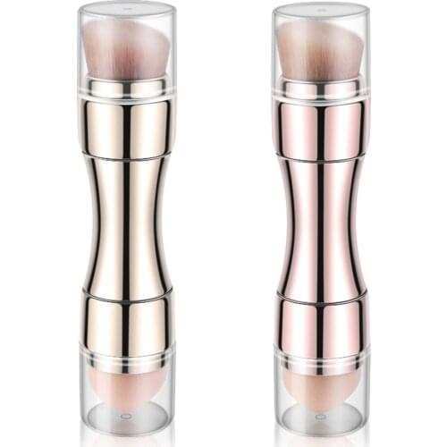 4 In 1 Cosmetics Makeup Brushes Foundation Eyebrow Shadow Eyeliner Blush Powder Brush Cosmetic Concealer Professional Maquiagem