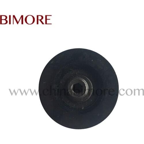 48x14x6200 Elevator door hanger roller OD:48mm H:14mm Bearing 6200 Black rope roller
