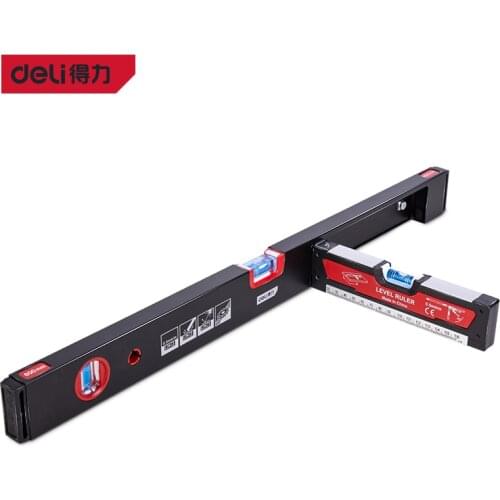 Deli Digital Protractor Angle Finder Inclinometer Electronic Measurement Level Angle Slope Test Ruler Length 600mm Three Styles