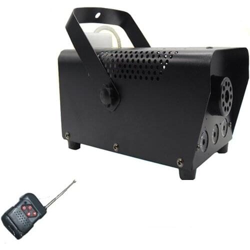 Hot Sell Mini 500W LED Smoke Machine with Wireless Remote control Red Green Blue colorful car fog machine DJ equipment fogger