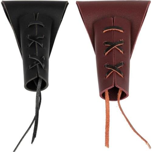 PU Leather Belt Sword Katana Sheath Holster Medieval Flight Accessory Warriror Larp For Adult Men Weapon Scabbard Knights A E8N5