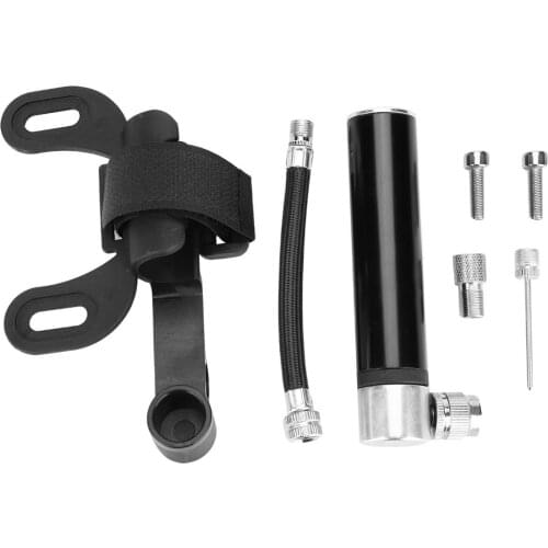 Multifunction Mini Portable Bicycles Cycling High Quality Aluminum Alloy Inflator Pumps Suitable For France Nozzle And US Nozzle