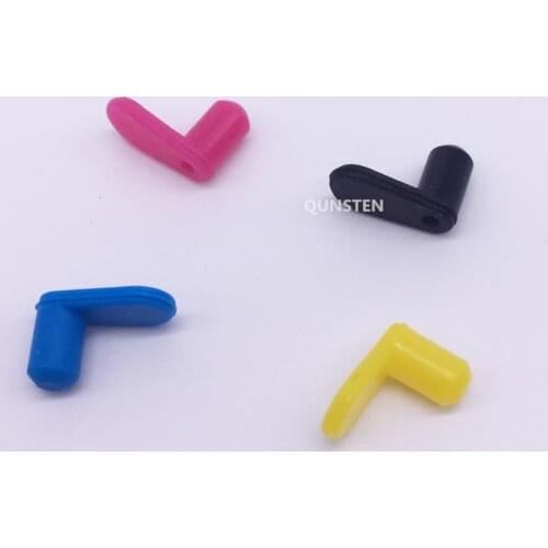 4 Color Universal Refillable Cartridge Color Rubber Plug Air Hole Plug CISS Parts Accessories 4PCS