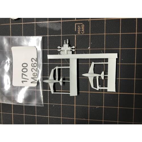 Military model accessory 1/700 Model of German navy carrier-borne aircraft ME262T FW190T FW190DT Do335T 2pcs/set