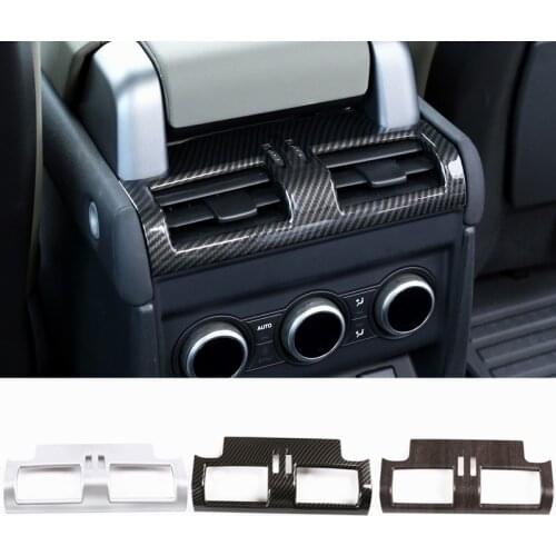 Car Accessory For Land Rover Defender 110 130 2020 Car Armrest Box Back Row Air Conditioning Air Outlet Adjustment Panel Cover