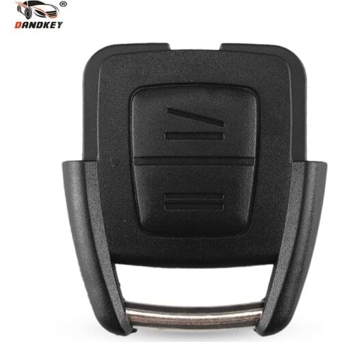 Dandkey 2 Buttons Remote Car Key Shell For Vauxhall Opel Astra Zafira Omega Vectra No Chip Uncut Blade Car Key Case Cover