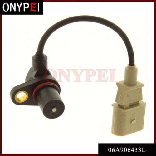 Crankshaft Position Sensor 06A906433L For A3 A4 A6 TT 1.8T 2.0T Skoda 06A906433N 06A906433B