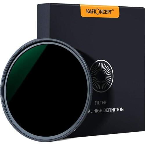 Neutral Density Filter,K&F Concept 10 Stops MRC ND1000 Filter MRC 18 Layer Super Slim Multi-Coated HD Glass Neutral Grey
