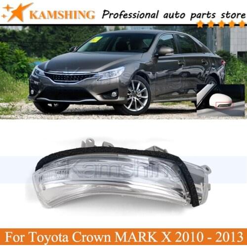 Kamshing Rearview Side Mirror Turn Signal Lamp light For Toyota Crown MARK X 2010 2011 2012 2013 Turn Signal Lamp light