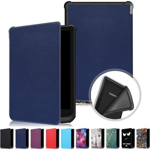 Fashion Painted for Pocketbook 616 Touch Lux 4 Case Soft TPU Back Smart Shell for Pocket Book Basic Lux 2 627 616 632 Case Cover