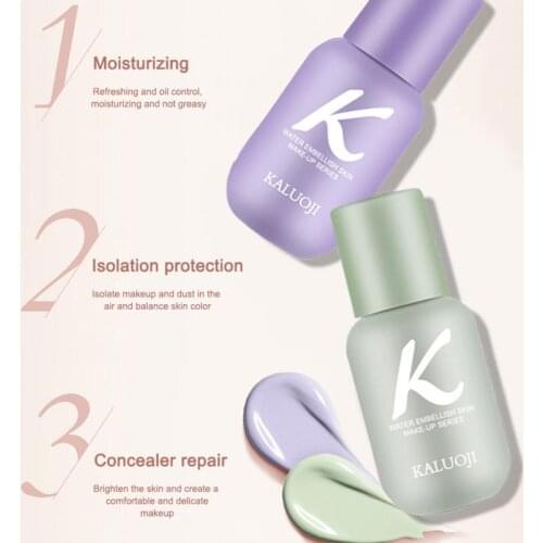 Soft Matte Base Cream Brighten Moisturizing Concealer Makeup Primer No Makeup Cream Makeup Cosmetics