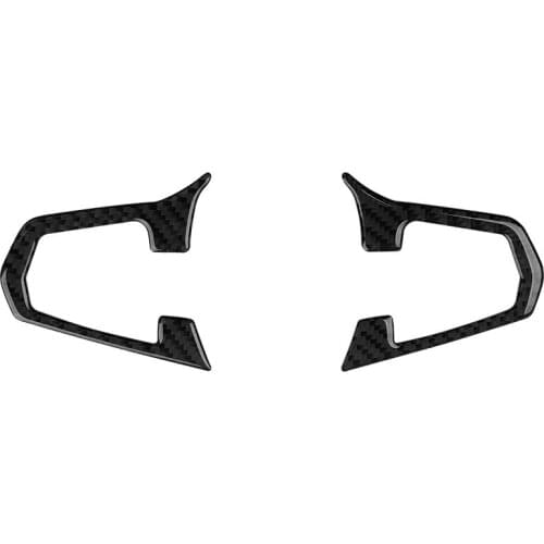 For BMW X3X4G01G02G08 carbon fiber Steering wheel button stickers Automotive Interior Stickers Interior Accessories Modification