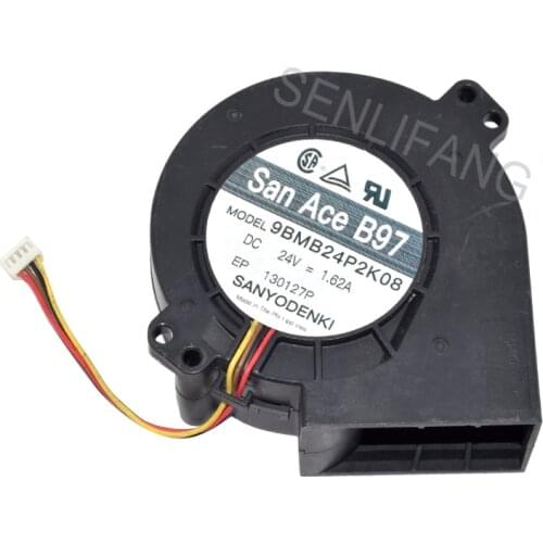 Genuine original for DENKI 9BMB24P2K08 9733 // 24V DC cooling fan