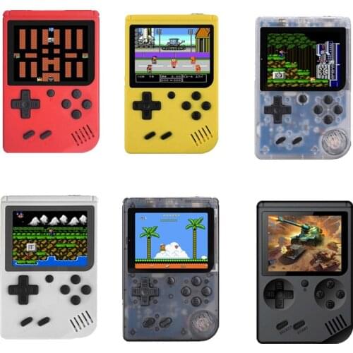 MINI portable retro handheld game 8 bit 168 Games children boy nostalgic players video game console for Child Nostalgic Player