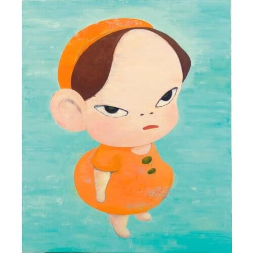 Hand painted abstract Nara Yoshitomo On Canvas Painting picture Living room Wall decoration Fine