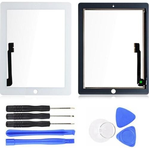 New Touch Screen for iPad 3 A1416 A1403 A1430 Touch Screen Replacement Digitizer Sensor Glass Panel For New iPad LCD Outer