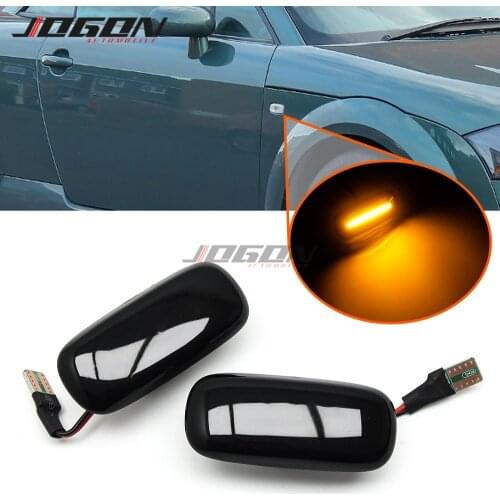 LED Dynamic Side Marker Indicator Sequential Light For Audi A8 D2 4D A2 8Z A3 S3 8L A4 B5 A6 C5 4B TT 8N