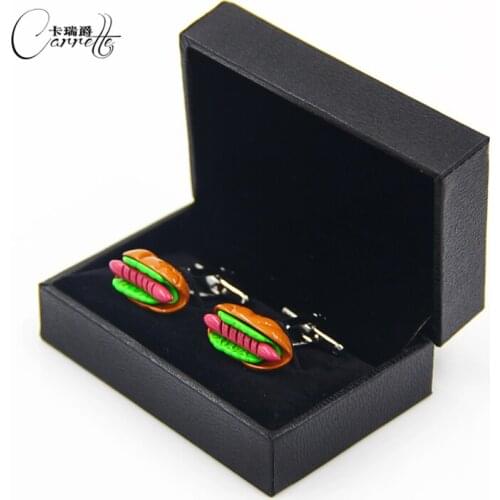 High-grade French cufflinks box a pair of storage box custom sleeves sleeve nail box men (without cufflinks)