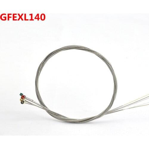 1 Set GuitarFamily GFEXL140 Nickel Wound Strings Electric Guitar Strings ( 010-052 ) Made in USA
