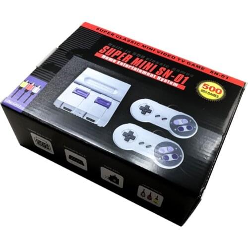 1Set Super Mini 8Bit Game Console Retro Handheld Gaming Player with 500 Games