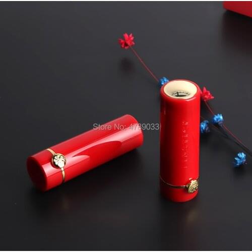 10/30/50pcs 12.1mm Red Lipstick Tube Lip Balm Containers Empty Cosmetic Containers Lotion Container Travel Bottle