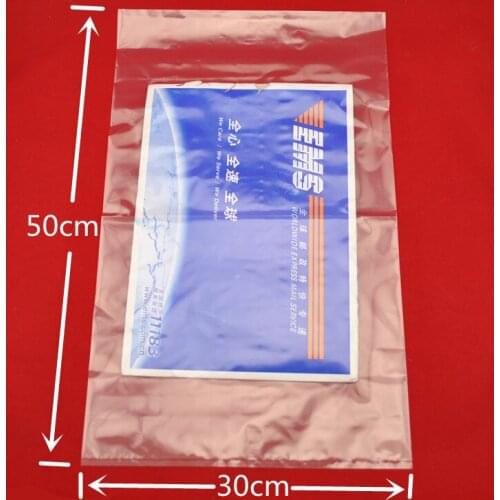 30X50CM 6C Transparent bag PE high pressure plastic bag 100PCS Vacuum bag