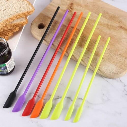 4pcs Kitchen Silicone Cream Butter Cake Spatula Mixing Batter Scraper Brush Butter Mixer Cake Brushes Kitchen Baking Tool