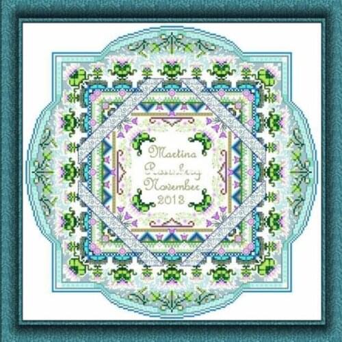 Blue Bell lace Mandala diamond painting Cross Stitch DIY Kit 5d diamond Embroidery Needlework Craft Home Decoration Rhinestone