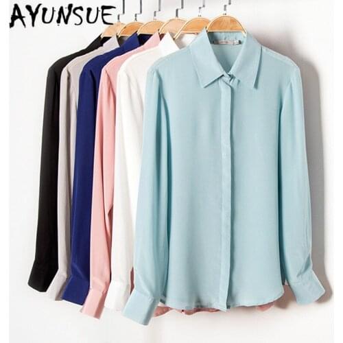 AYUNSUE Women's Big Shirts