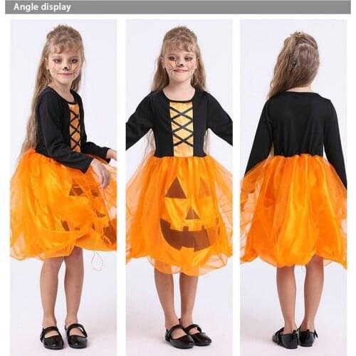 2020 Aitonoble New Costume Child Cute Girls Costume Supergir Dress Girls Dress Cosplay Halloween Costume For Kids All Saints