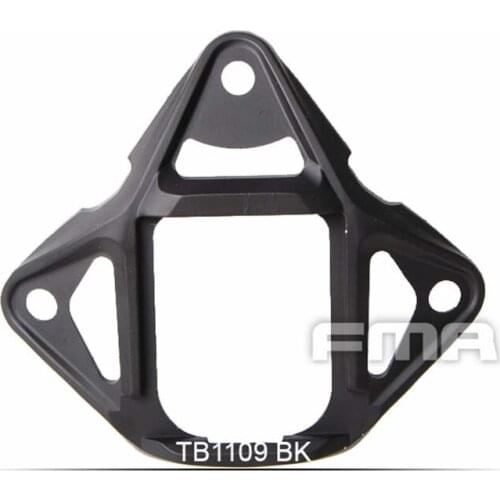 FMA Helmet NVG Mount Adapter Helmet VAS Shroud aluminum Black Free Shipping