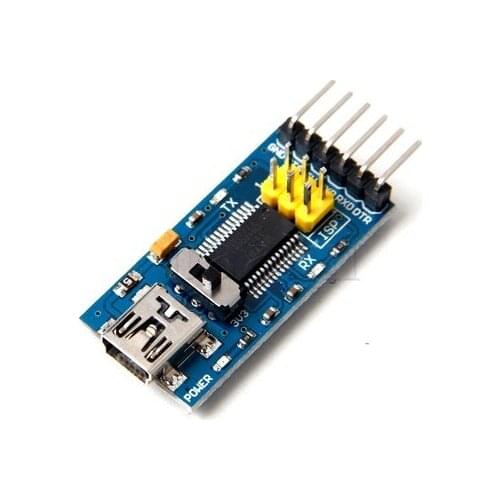 FT232RL Module USB To TTL Serial IC Adapter Converter Module 3.3V 5V FT232 Switch MINI USB port