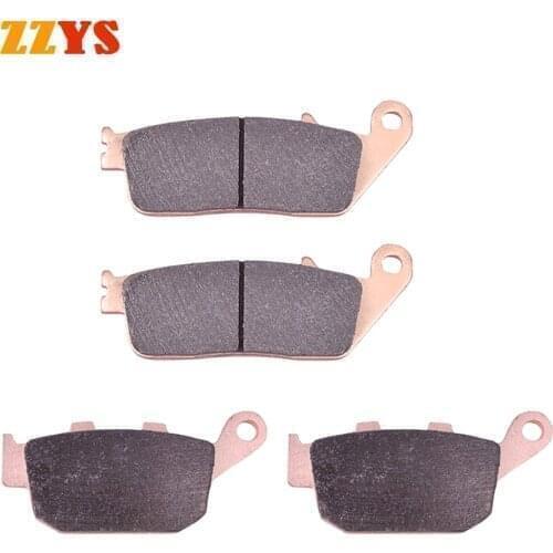Front Rear Brake Pads For HONDA CBR250 CBR250R MC19 VT250 VT250F Spada Castec VT CBR VTR 250 VTR250 MC33 CB-1 CB400F CB400 CB 40