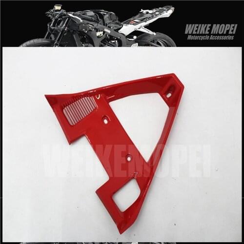Red Motorcycle Side Cowl Belly Pan Fadiator Fender Fairing Panel For DUCATI 848 1098 1198 EVO 2007 2008 2009 2010 2011