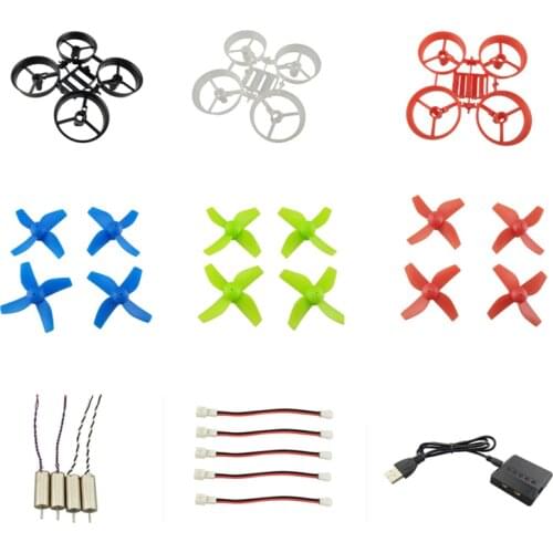 JJRC H36 E010 65mm Frame Kit 615 motor Propeller Coreless CW CCW Motor DIY Tiny Whoop Blade Inductrix Indoor FPV Drone