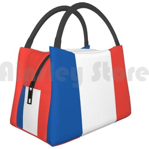 Portable Insulation Bag French Flag ( The Tricolour ) French Flag French Flag France Paris Tricolour
