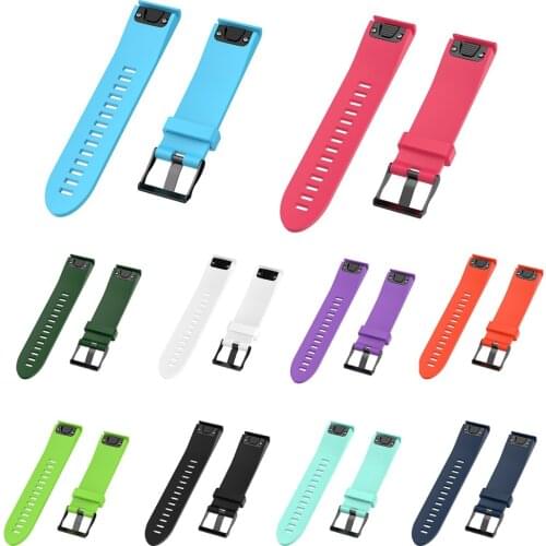 20mm Watchband for Garmin Fenix5s/5s plus/6S Sport Watch Quick Release Silicone Easy fit Wrist Band Strap Replacement Wristband