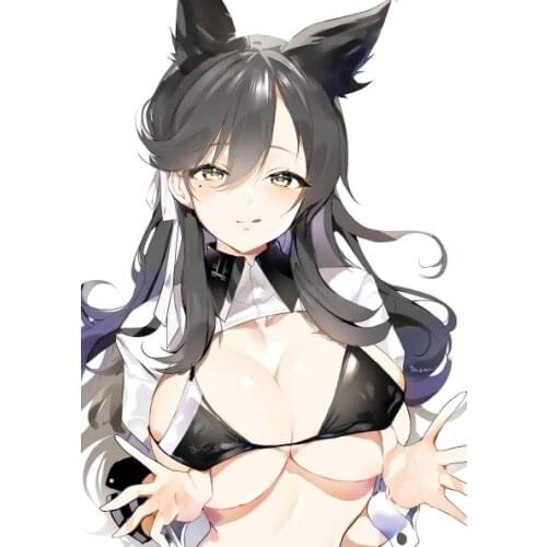 RuleMylife sexy anime Hare ears girl car stickers decal cute auto accessories