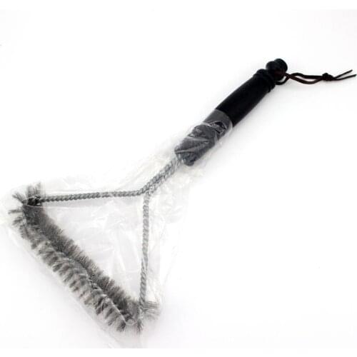 Barbecue Grill BBQ Brush Clean Tool Grill Accessories Stainless Steel Bristles Non-stick Cleaning Brushes Barbecue Accessories