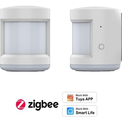 Tuya Smart PIR Motion Sensor Human Body Detector Shop Home Security Protection Anti-theft APP Real-time Alarm Notification Push