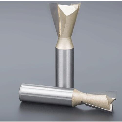 TCCN Latest Chinese Products 12.7mm 1/2 Inch 14 Degree Woodworking Cutting Router Bit Dovetail Milling Cutter