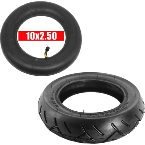 Inner Tube with Bent Valve 10 x 2.5 For Gas Electric Scooters E-bike 10x2.5 tire