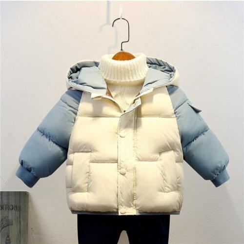 2021 Winter Children Clothes Baby Girl Fall Clothes 2-8 Years Long Sleeves Toddler Girl Winter Clothes Thicken Jacket