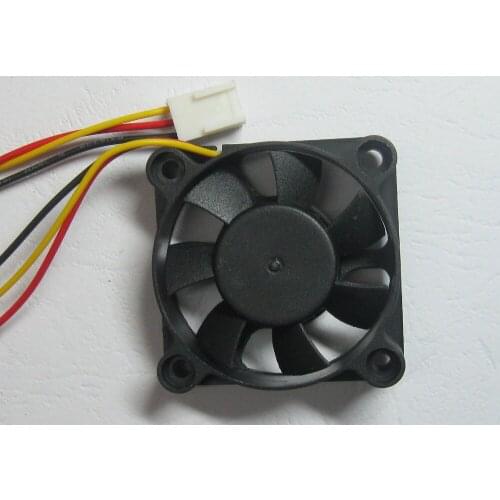 2 Pcs Brushless DC Cooling Fan 7 Blade 4510S 12V 45x45x10mm 3 wire