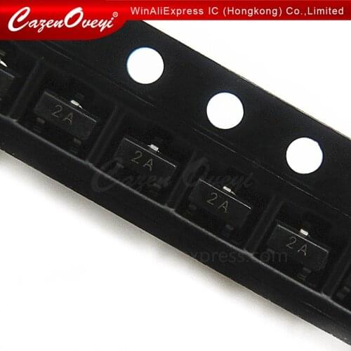 100pcs/lot MMBT3906 2A 3906 MMBT3906LT1G 2N3906 200mA 40V SOT-23 PNP SMD Triod Transistor new and Original In Stock