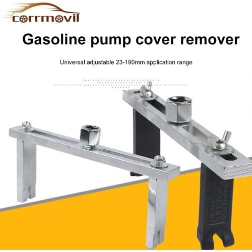 Car Fuel Pump Removal Tool Professional Universal Straight/Bent Foot Remove Spanner Adjustable Auto Wrench Tool For BMW Benz VW