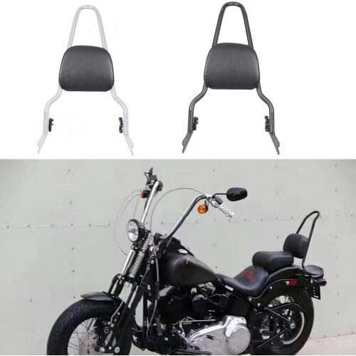 For Harley New Motorcycle Passenger Rear Sissy Bar Backrest Softail Models Fatboy Lo 2006-2010 2011 2012 2013 2014 2015