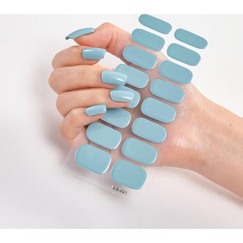 Nails Art Decoration Pure Solid Color Nail Tape Full Beauty Full Cover Nail Stickers Nail Tape Nail Decoration Nail Designs
