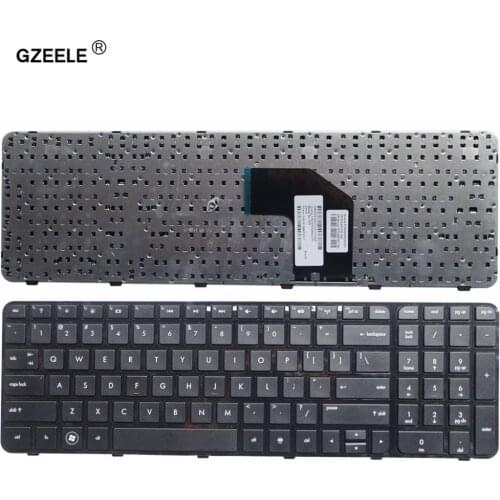 GZEELE NEW English Keyboard For HP for Pavilion G6-2301ax G6-2233 G6-2163sr AER36Q02310 R36 US laptop keyboards black with frame